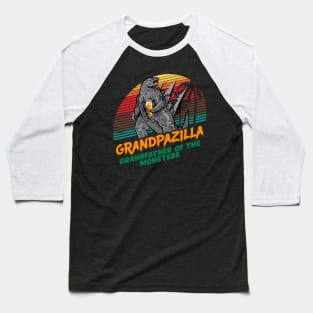 Grandpazilla. Funny Father’s Day gift for a Grandfather. Baseball T-Shirt